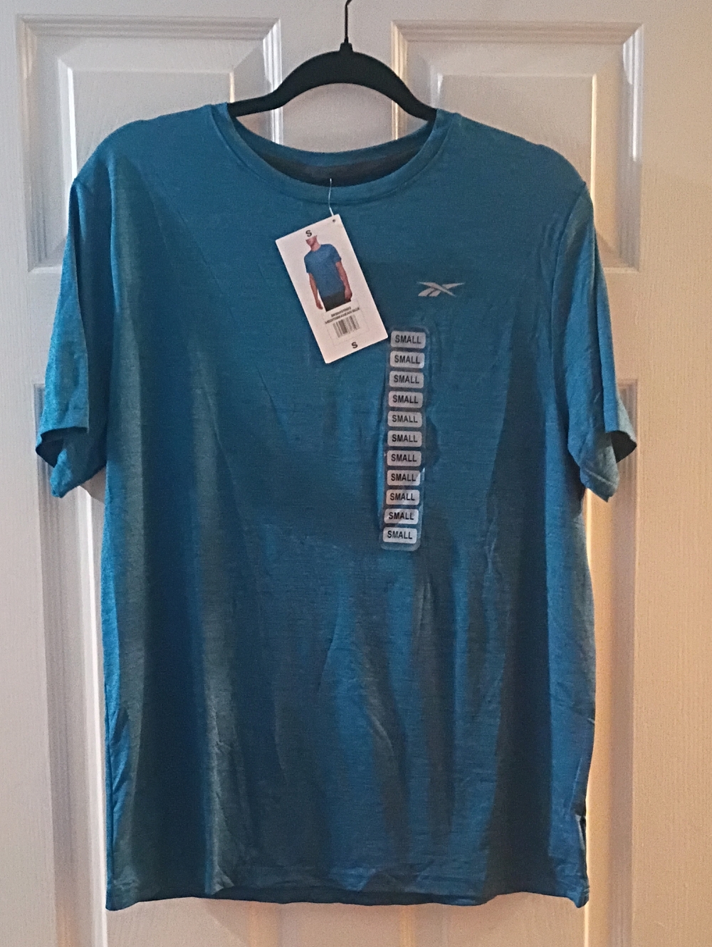 Reebok Men's Short-Sleeve Crew Tee in Teal Drifit